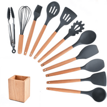 Load image into Gallery viewer, Premium Silicone Kitchen Cooking Utensils [NEW ARRIVAL]
